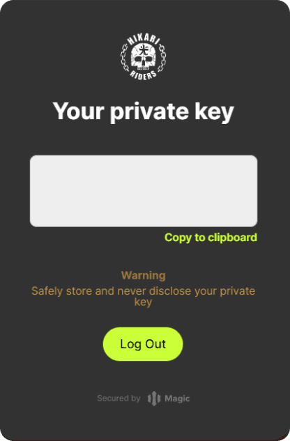 PrivateKey revealed